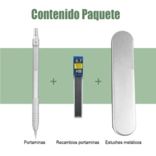 Mechanical Drawing Pencil, Mechanical Pencil, Low Center Of Gravity And Good Touch, Suitable For Painting And Drawing, Free Pen Case And Refill - 0.7毫米 - 查看 5