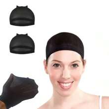 Kit 2 Toucas para Prender Cabelo Antes Peruca - Preto - Visão 4