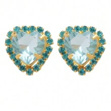 Stud Earrings - 金色 - 查看 2