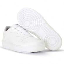 Women Wedge Sneakers - 白色 - 查看 2
