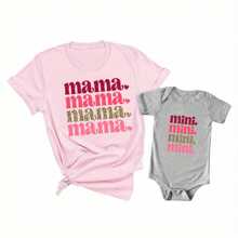 媽媽和小寶貝印花熱轉印貼紙,diy T恤衣服外套枕套內衣背包裝飾設計