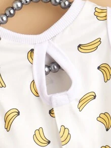 HOLAPET 1pc Printed Cat Surgery Recovery Suit, Four Legs Combines Clothes, Breathable, Comfortable For Pet - Yellow - View 5