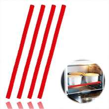 2入組紅色矽膠烤箱架保護套,烤箱防燙架,防止燙傷和疤痕 - 紅色 - 查看 7