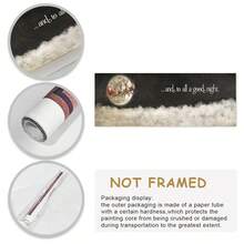 1 Miếng Giáng sinh Đăng trang trí , Và Đến Tất cả A Đêm , Ông già noel Và Xe trượt tuyết , Retro Nhà nông Trang trí , Ông già noel Và Tuần lộc , Lớn tranh sơn dầu Treo tranh , Không có khung - Nhiều màu - Xem 2