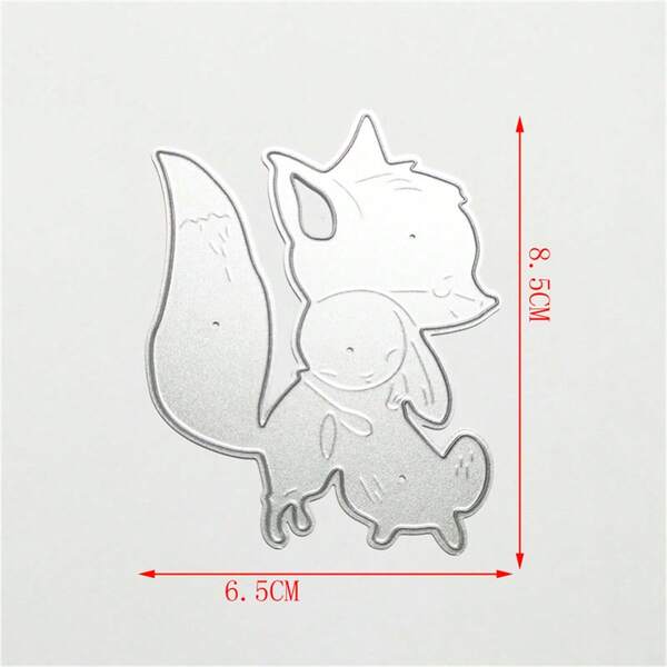 Embossed Knife Mold Diy Paper Craft Carbon Steel Etching Knife Mold Fox