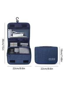 Bolsa De Aseo De Viaje Colgante, Bolsa Organizadora De Baño Cosmética, Bolsa Impermeable Indispensable Para Cruceros, Bolsa De Aseo Para Hombres Con Almacenamiento Cosmético Minimalista, Bolsa De Playa Para Accesorios De Playa, Organizador De Toallas De Playa, Bolsa De Vacaciones, Esencial De Vacaciones Para El Verano Y Las Vacaciones
