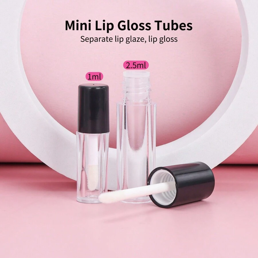 2入組迷你空唇彩樣品瓶1ml、2.5ml