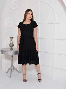 Women Dresses - 黑色 - 查看 5