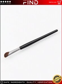 1 件黑色马毛鼻影刷，也可用于眼影、轮廓、混合、高光刷，Findcolor 出品