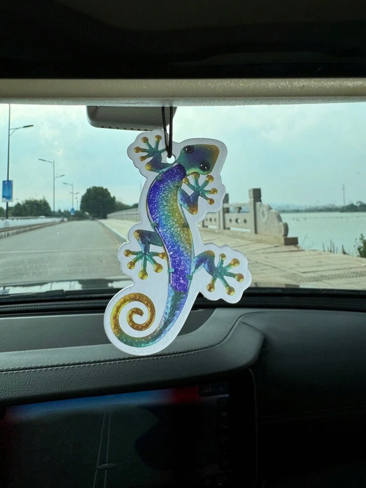 Set Di 6 Clip Per Bocchette Aria Auto A Forma Di Margherita - Con Perle