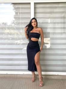 Women Dresses - 黑色 - 查看 1