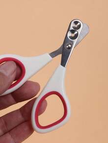 New Arrival Pet Nail Clippers Double Hole Design - Pink - View 3