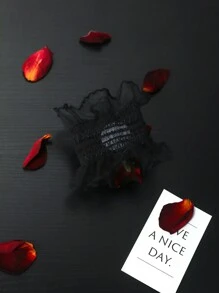 1 Ramillete De Muñeca Con Flor De Rosa Burdeos Con Banda Elástica, Ideal Para Bodas Y Fiestas - Multicolor - Ver 3