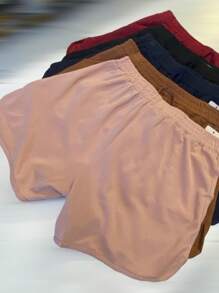 Women Shorts - 藍色 - 查看 3