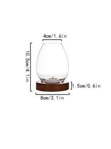 1 CÁI Đế nến thủy tinh trong suốt hình tròn Tealight Nến dầu cổ điển Đế nến hình dạng đèn cưới Trang trí bàn ăn Chống gió Vỏ nến Halloween, Ma quái, Mùa thu, Lễ hội, Ngày lễ, Mùa đông, Ngày lễ, Lễ hội, Trang trí phòng, - Trong sáng - Xem 11