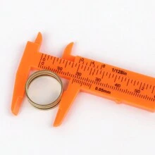 1入銅製跳蚤環打開器,珠寶製作diy工藝圓珠鉗開孔工具 - 1 件跳環開瓶器 - 查看 5