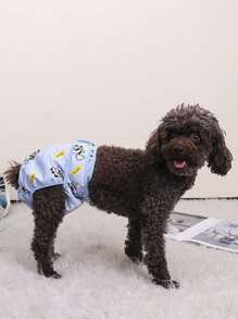 Pet Physiological Skirt, Printed Anti-harassment Dog Diaper, For Female Dogs In Heat - Multicolor - View 7