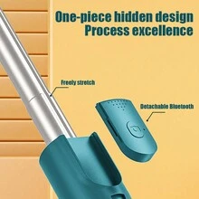 Nuevo Palo De Selfie Extensible Verde Con Control Remoto Giratorio De 360 Grados Y Desmontable Para Teléfonos Móviles - Verde - Ver 3