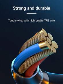 3.5mm 半入耳式耳機,黑色 - 黑色 - 查看 7