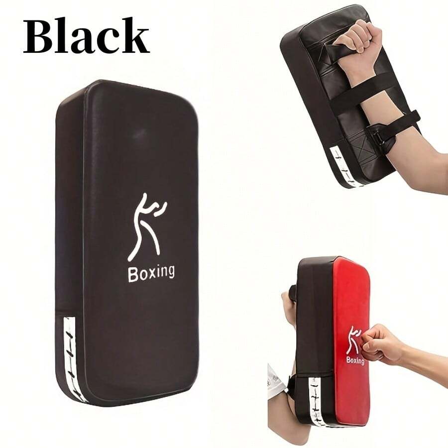 Boxing Target Pad, Sanda Foot Target Pad, Taekwondo Foot Target Pad, Boxing Hand Target Pad - Black - View 1