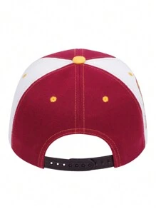 1pc Men's Fashionable Hip-hop Baseball Cap With Acusa Embroidered Letters - Multicolor - View 4