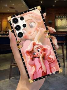 1 Ốp điện thoại hình chữ nhật chống sốc in hình nhân vật hoạt hình dễ thương tương thích với iPhone 7P/8Plus/16/16PLUS/16PRO/16PROMAX/XR/XSMAX/11/11Pro/11ProMax/12/12Pro/12ProMax/13/13Pro/13ProMax/14/14Pro/14Plus/14ProMax/15/15Pro/15Plus/15ProMax và Samsung Galaxy Z Flip3/Z Flip4 /S24FE/S23 FE/S20+/S20U/S21U/S22U/S23U/S24 Ultra 5G/Note20 Ultra/Note10+/A04E/A05/A12/A13 4G/A14/A15/A22/A23/A24/A25/A32/A33/A34/A52/A53/A54/A55/A72/A73 5G/OPPO A38/A18/A78 5G/A98/A79 5G/Realme C53/C55/Redmi Note12 Pro+ 5G/Note13 Y36 5G - Hồng - Xem 8