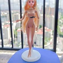 Doll Stand Base, Stainless Steel Extendable Waist Clip, Suitable for Various Types of Dolls, Including  Dolls, BJDs (Ball-Jointed Dolls), Cloth Dolls,  Small Cloth Dolls, Salon Dolls, etc. Ideal for Plush Models, Photography, and Display (Dolls not included) - White - View 2