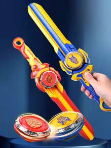 1 Pieza De Juguete Con Espada Beyblade, Color Y Estilo Aleatorios, Novedad, Para Adolescentes - Multicolor - Ver 1