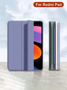 2023 保护壳适用于 SE 11 英寸新版 Redmi Pad 10.61 英寸三折 PU 皮革保护套 - 淺藍色 - 查看 1