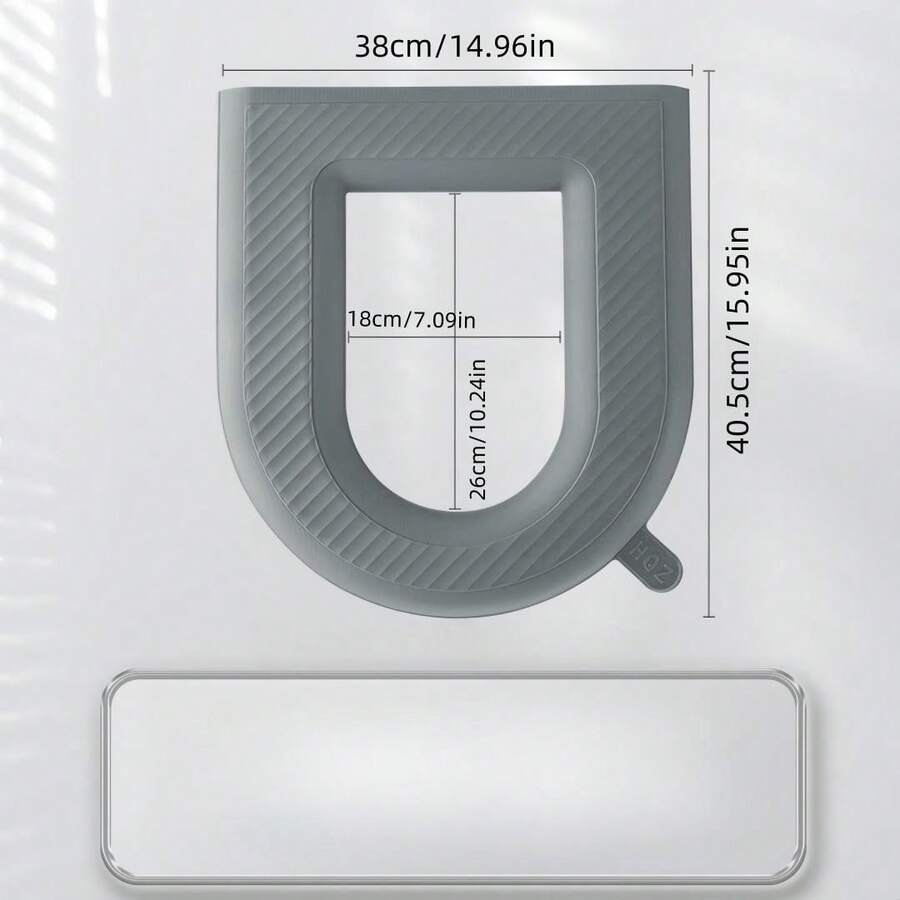 1/2 件家用 Eva 通用馬桶墊,手持式,防水,高泡沫,馬桶座墊,四個季節,免洗