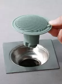 1 cái Tự đóng, Khử mùi, Chống côn trùng, Lọc tóc, Lõi thoát nước chống nước ngược có nắp đậy cho cống thoát nước sàn nhà tắm/nhà bếp/nhà vệ sinh Thiết bị chống mùi Trang trí phòng tắm tại nhà Trang trí mùa thu Trở lại trường - trắng - Xem 5