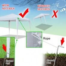 Carpas para eventos - Blanco - Ver 10