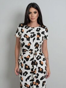 Women Dresses - 黑與白 - 查看 4