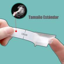 2 rollos de 5 metros Cinta Doble Cara para Ropa,+ 108 PCS Cinta adhesiva Transparente para prendas,Cinta Doble Cara para Piel y Cuerpo,Cinta Adhesiva Extra Fuerte Portátil con Cortador,Cinta doble cara para Telas,Vestidos,Lenceria - Multicolor - Ver 3