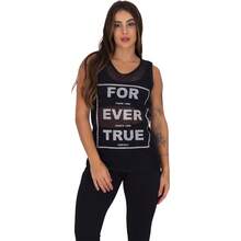 Click Mais Bonita Women Basic Tops - Negro - Ver 2