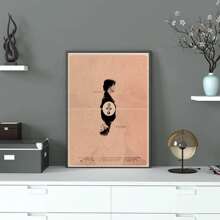 6入組經典電影復古牛皮紙海報,咖啡廳家庭牆面裝飾 - A - 查看 5