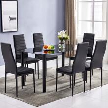 Dining Chairs - Black - View 1
