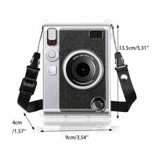 Mini Evo Case - PC  Protective Clear Camera Case - Mini EVO Hard Carrying Case Cover With Shoulder Strap