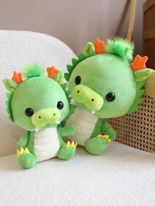 Bobbybear 1 Miếng Ngồi Vị trí Nhỏ bé Màu xanh lá Rồng Đồ chơi Plush 2024 Rồng Cung hoàng đạo Búp bê , Hoạt hình & Đáng yêu Rồng Đồ chơi nhồi bông , Creative Qủa tặng & Nhà  Đồ trang trí - màu xanh lá - Xem 8