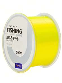500m 隱形尼龍釣魚線氟碳塗層線 0.10-0.50mm 1.76-24.25LB 超強比賽沈線 - 黃色 - 查看 2
