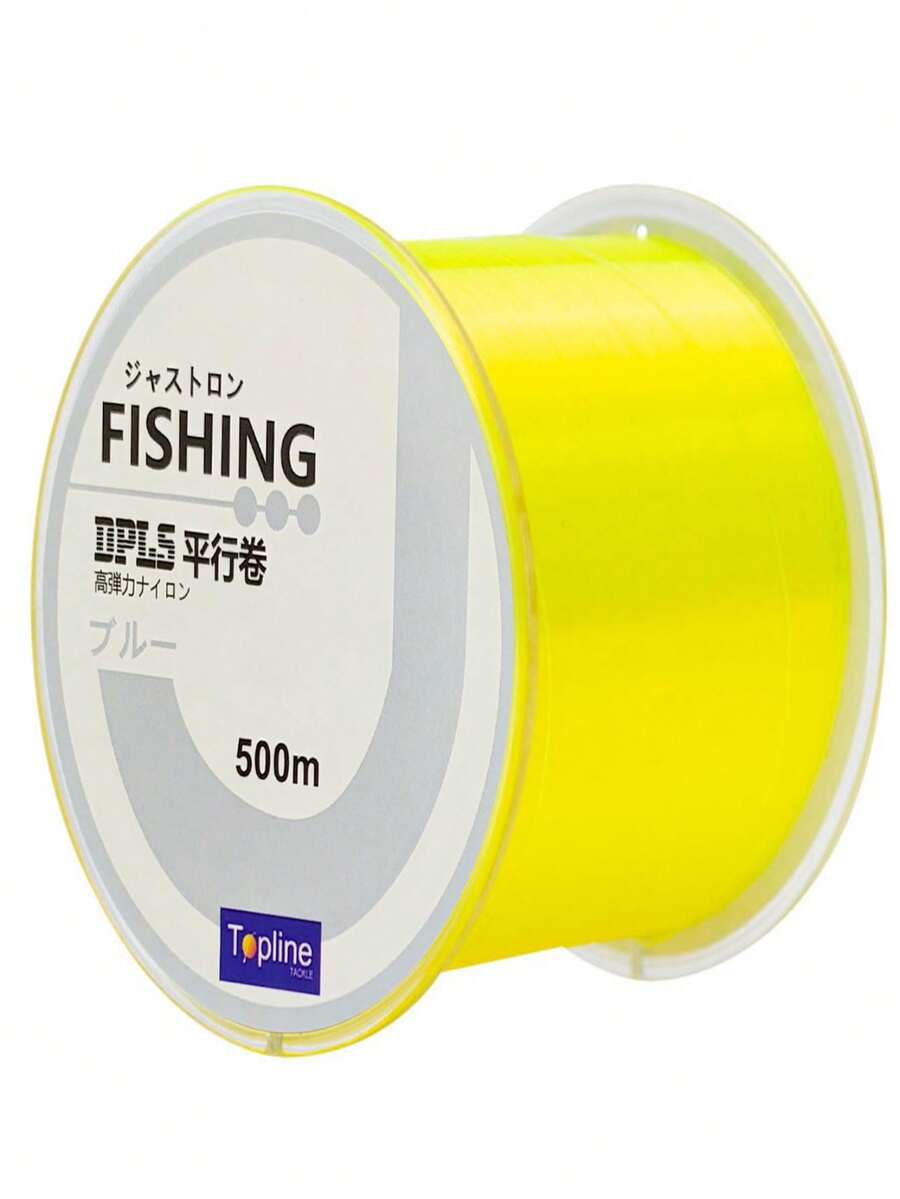 500m 隱形尼龍釣魚線氟碳塗層線 0.10-0.50mm 1.76-24.25LB 超強比賽沈線