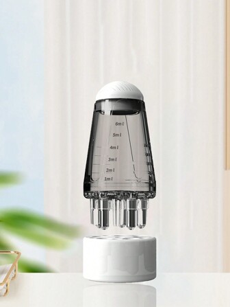 1入頭髮油擴香器，頭皮梳/滾輪按摩器，適用於護髮，精油等。頭髮刷的分配瓶