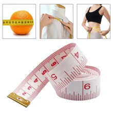 1pc Random Color Modern Sewing Tape Measure, Double Sided Soft Measure For DIY Sewing - Multicolor - View 2