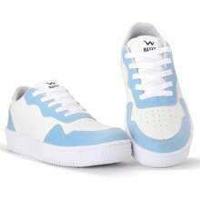 Women Wedge Sneakers - Màu xanh lam - Xem 3