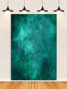 1pc Mottled Abstract Scratched Vintage Green Photography Background Cloth For Studio Photoshoot - Green - View 4