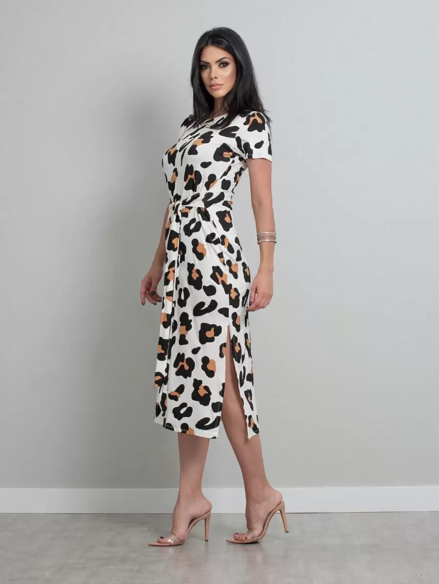 Women Dresses - 黑與白 - 查看 1