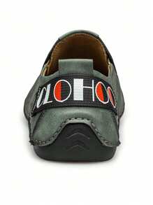 CLOHOO Thủ công Thời gian rảnh rỗi Giày da đanh Giày đế bệt Mềm mại & Thoải mái Đi dạo Làm việc Giày dép Với - xanh quân đội - Xem 7