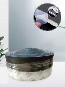 1入自粘硅膠門窗密封條,隔音,防塵,節能省水 - 灰色 - 查看 2