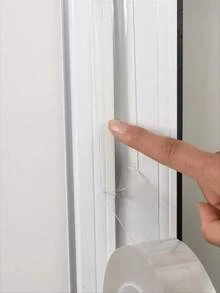 1入自粘硅膠門窗密封條,隔音,防塵,節能省水 - 灰色 - 查看 9