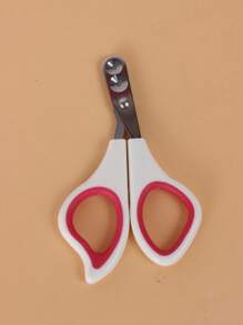 New Arrival Pet Nail Clippers Double Hole Design - Pink - View 1